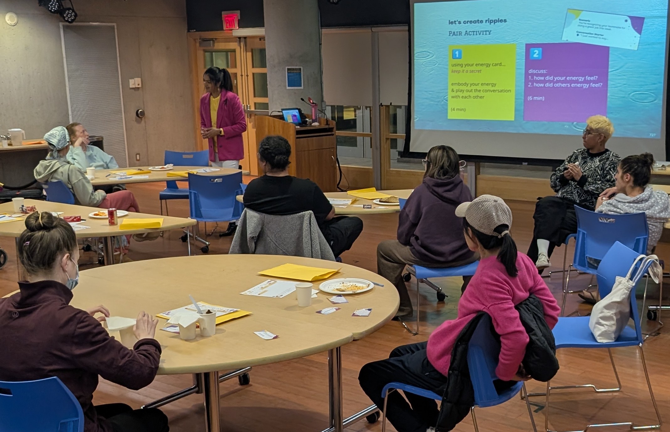 Reena Narayan facilitating a HOT Leadership workshop for an executive team